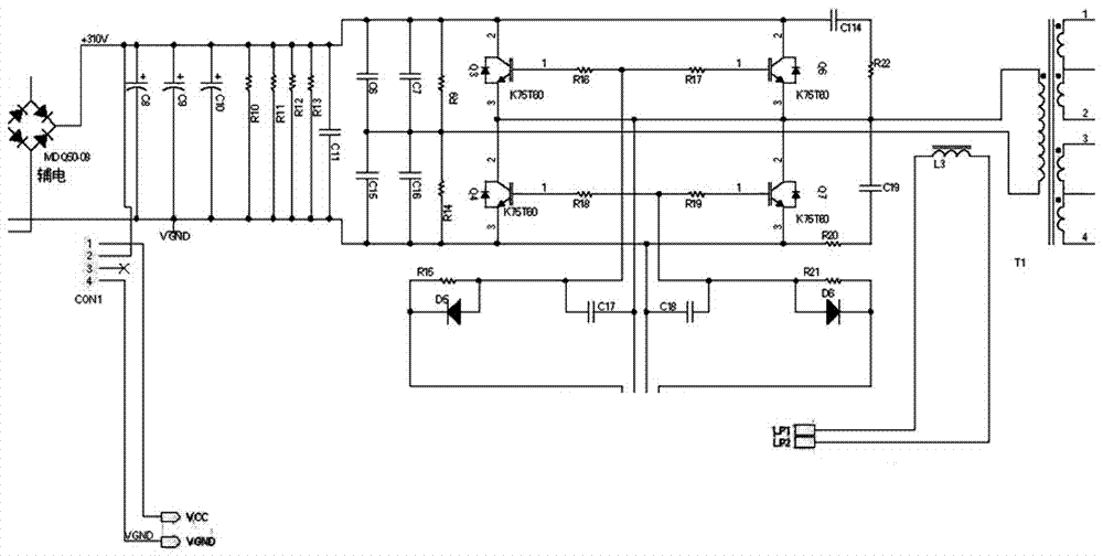 A structure of igbt inverter welding machine with two welding functions