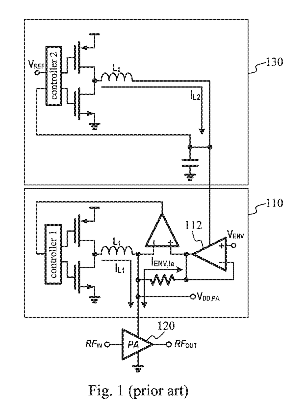 Envelope-tracking power supply modulator