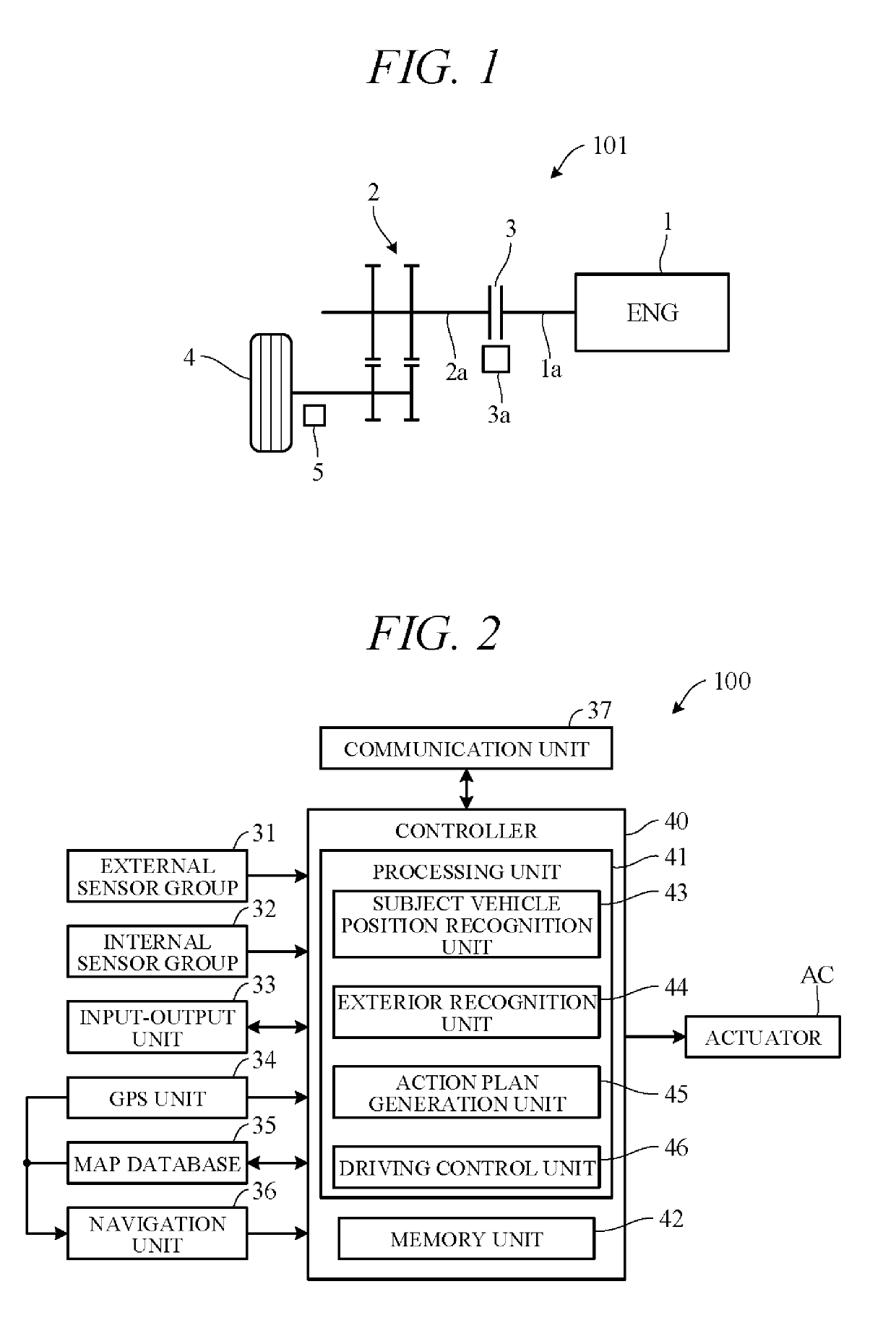 Travel control apparatus of self-driving vehicle