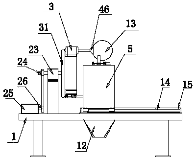 Large sphere shot blasting device