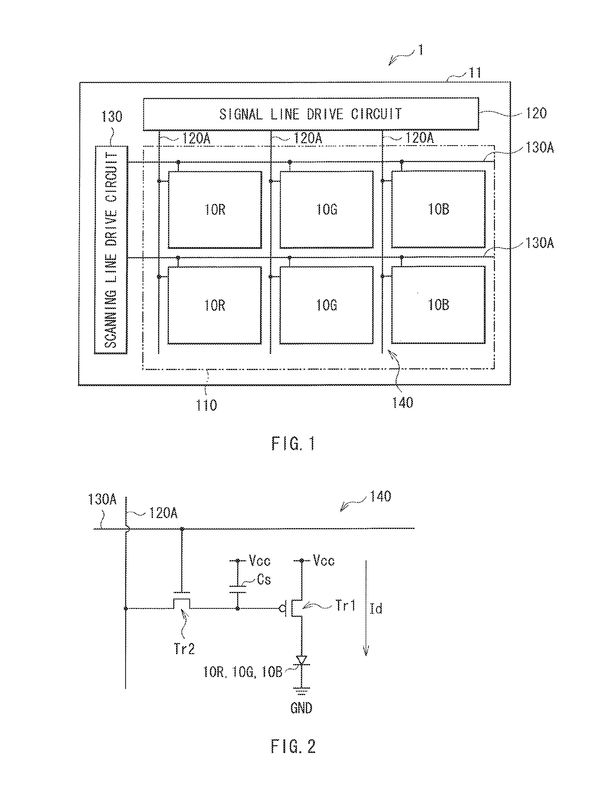 Organic light emitting device and display unit including the same