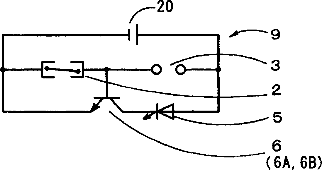 Contact-breaker device, circuit and apparatus comprising the same, and method for assembling contact-breaker device