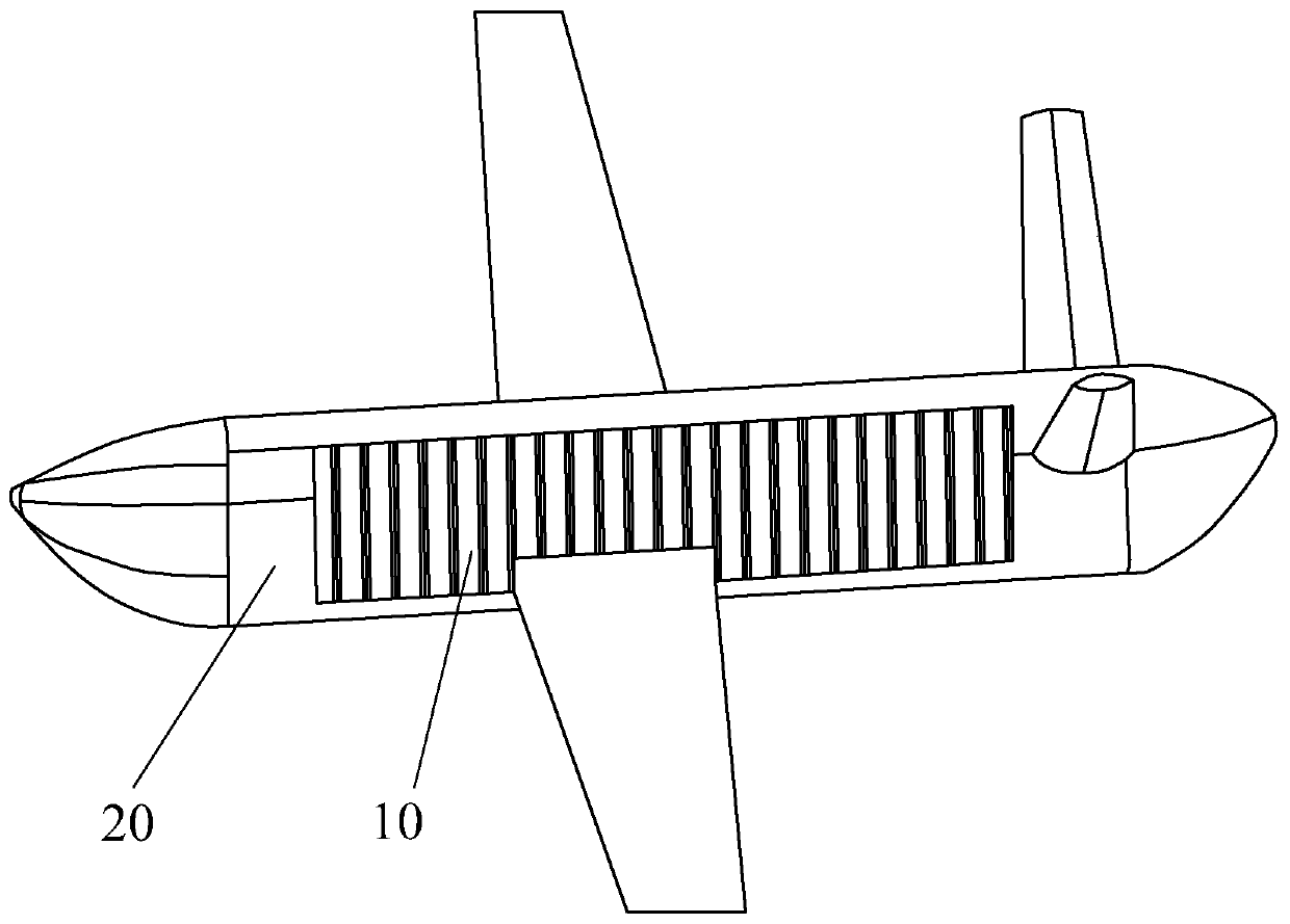 Fuselage conformal phased array antenna
