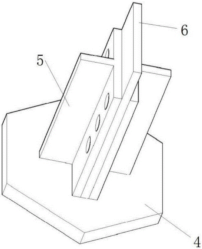 Bending induction support with circumferential double-layer concave type induction unit at end part