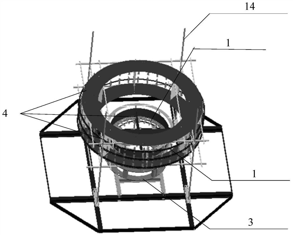 Apparatus and method for transient heat balance test of upper stage of launch vehicle