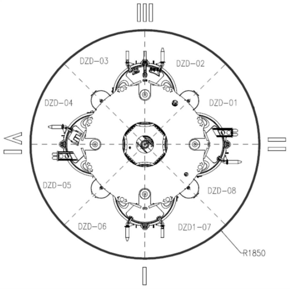 Apparatus and method for transient heat balance test of upper stage of launch vehicle