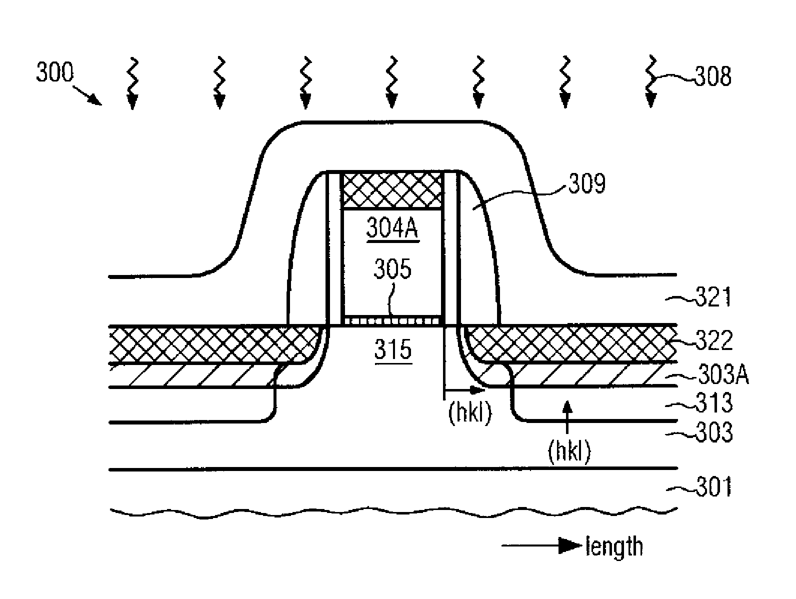 Method for reducing crystal defects in transistors with re-grown shallow junctions by appropriately selecting crystalline orientations