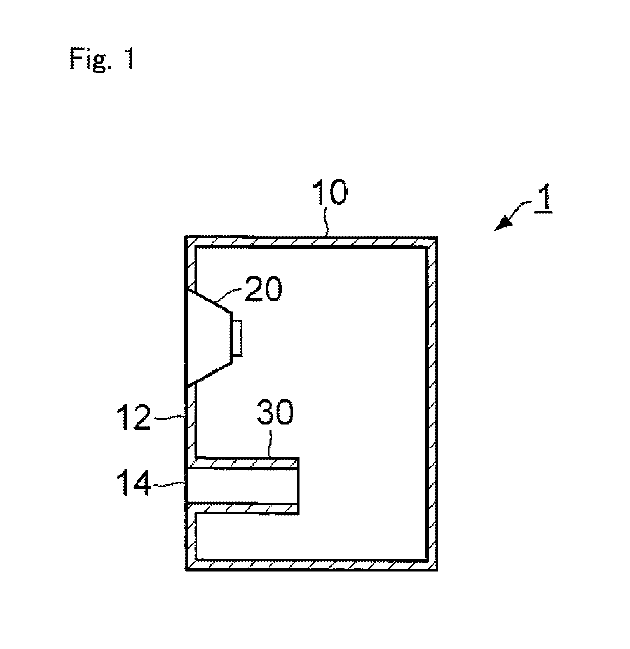 Bass reflex port and acoustic device
