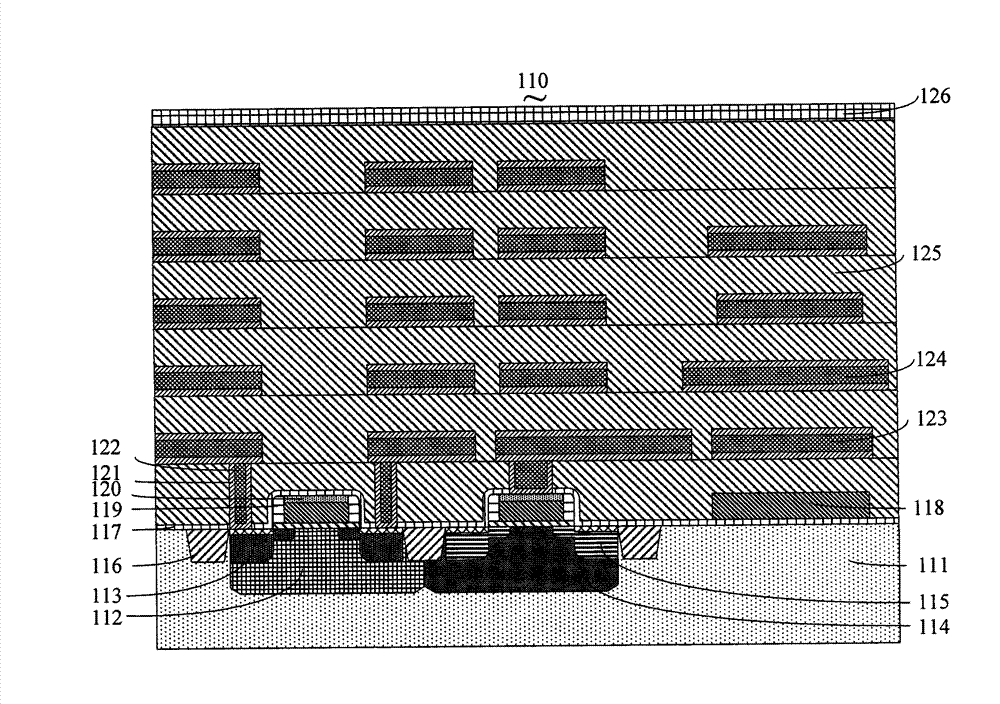 Absolute pressure transducer chip and production method thereof