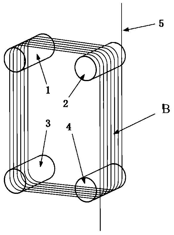 A multi-wire EDM machining method for ruled curved surfaces