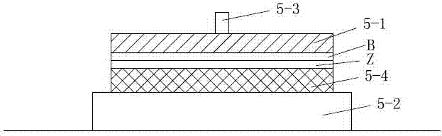 Concave and convex transfer printing chemical fiber fabrics and production process device and method thereof