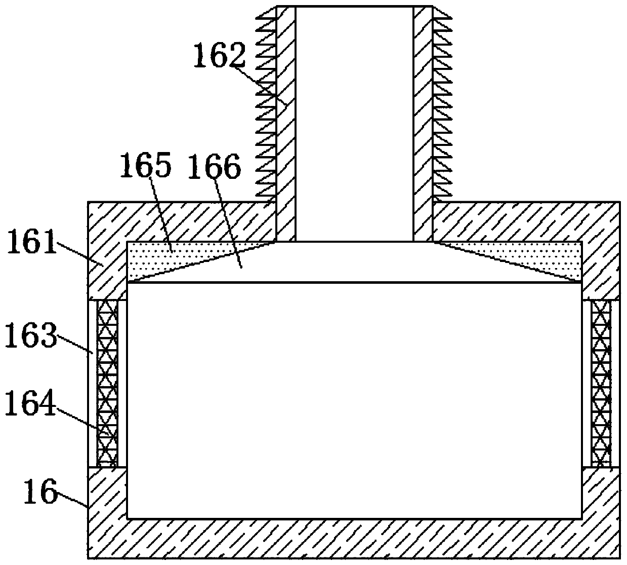 Communication box convenient in dust removal