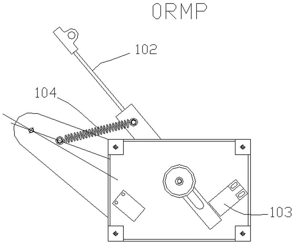 Spring machine automatic feeding device