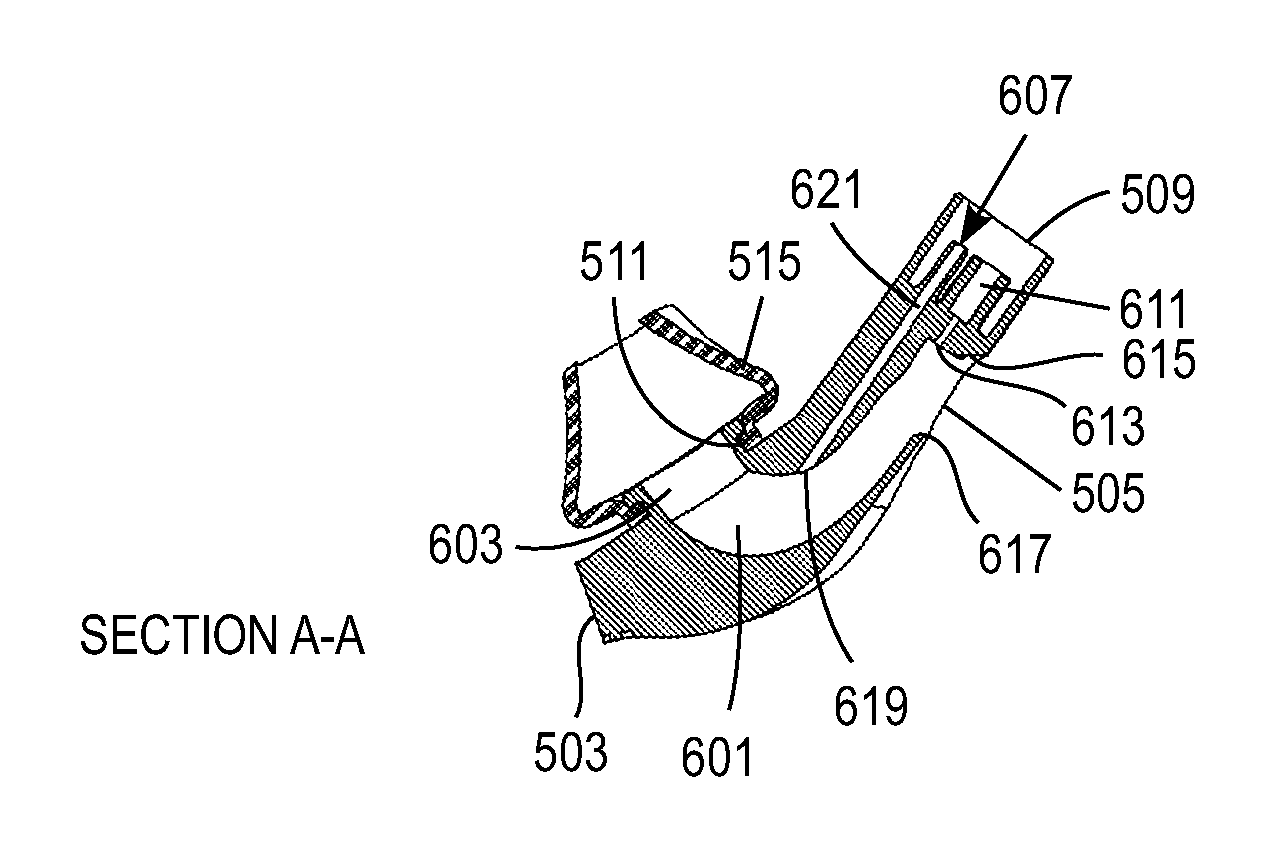 Methods, systems and devices for non-invasive ventilation including a non-sealing ventilation interface with an entrainment port and/or pressure feature