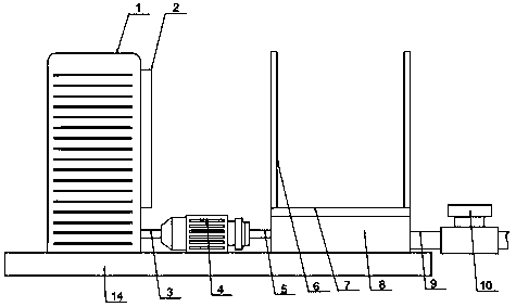 Air cooling device for plywood machining