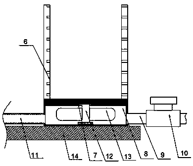 Air cooling device for plywood machining