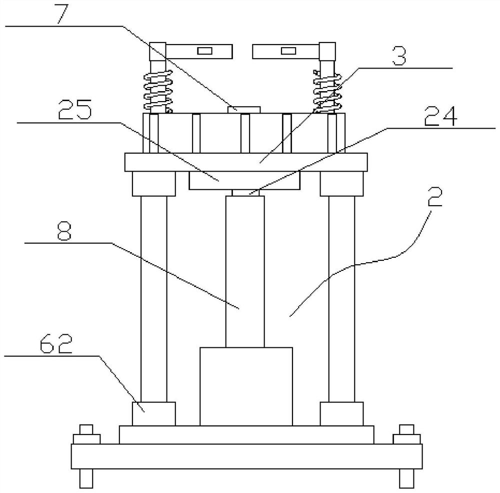 High-voltage measurement isolation device and high-voltage measurement system