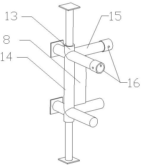 Cable clamping and steering device for cable tractor