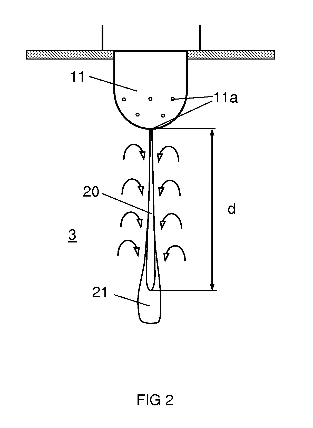Arrangement and method for efficient combustion of fuel in a combustion engine