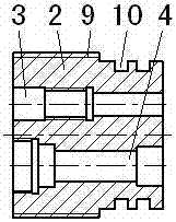 Refitting method and structure for upper joint assembly