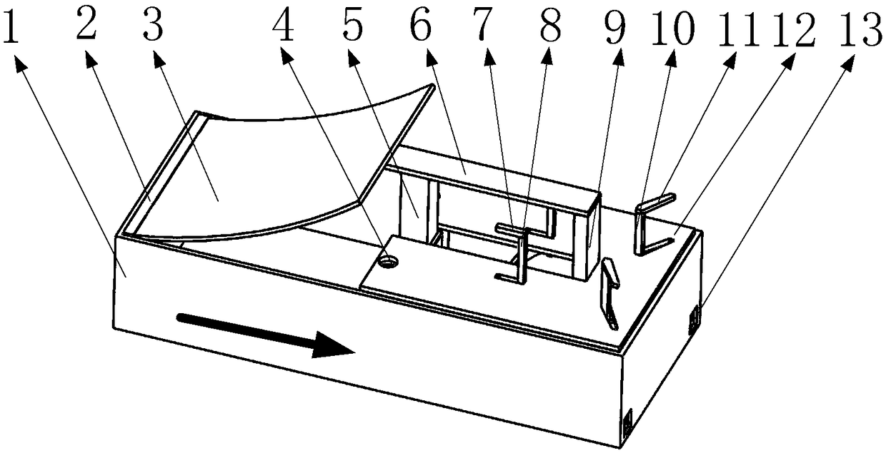 A pneumatic vehicle stop belt