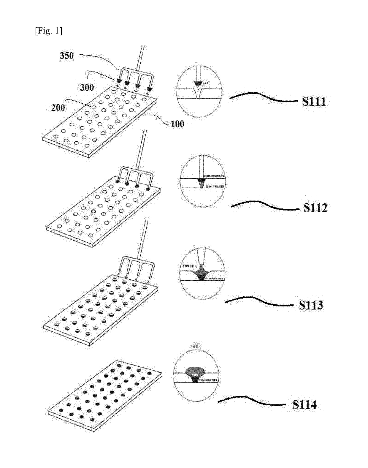 Method for manufacturing microneedle by using biocompatible polymer