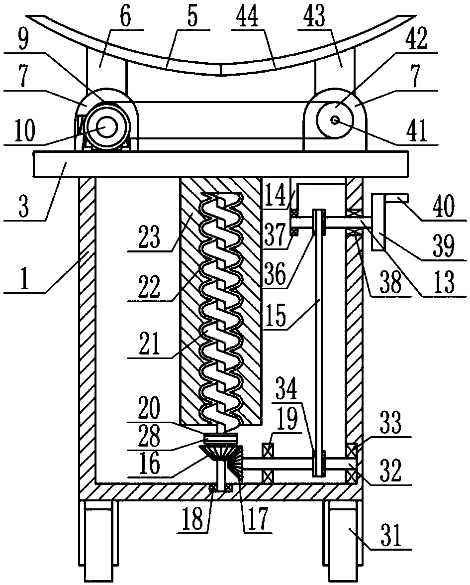 A winding machine feeding device for lithium battery production