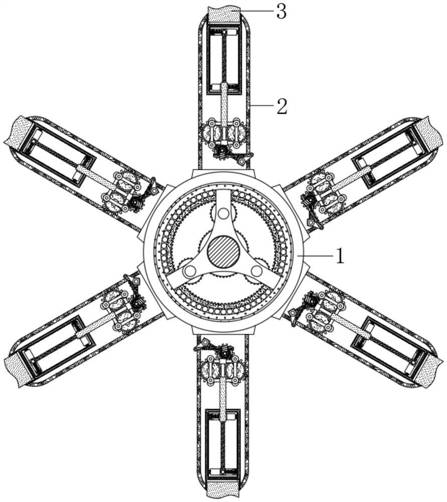 Energy-saving and environment-friendly efficient tin brushing device for television mainboard