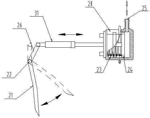 Staged flow-adjustable turbine shell