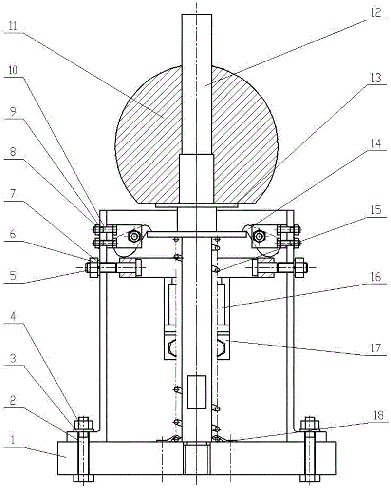 Buoyancy ball ejection device for underwater carrier