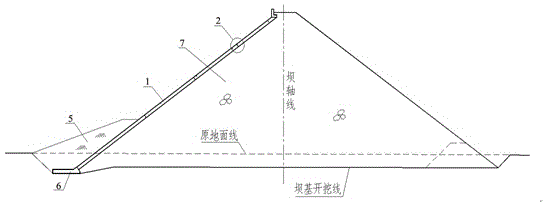 Method and structure for arranging horizontal structural joints on concrete face of rockfill dam