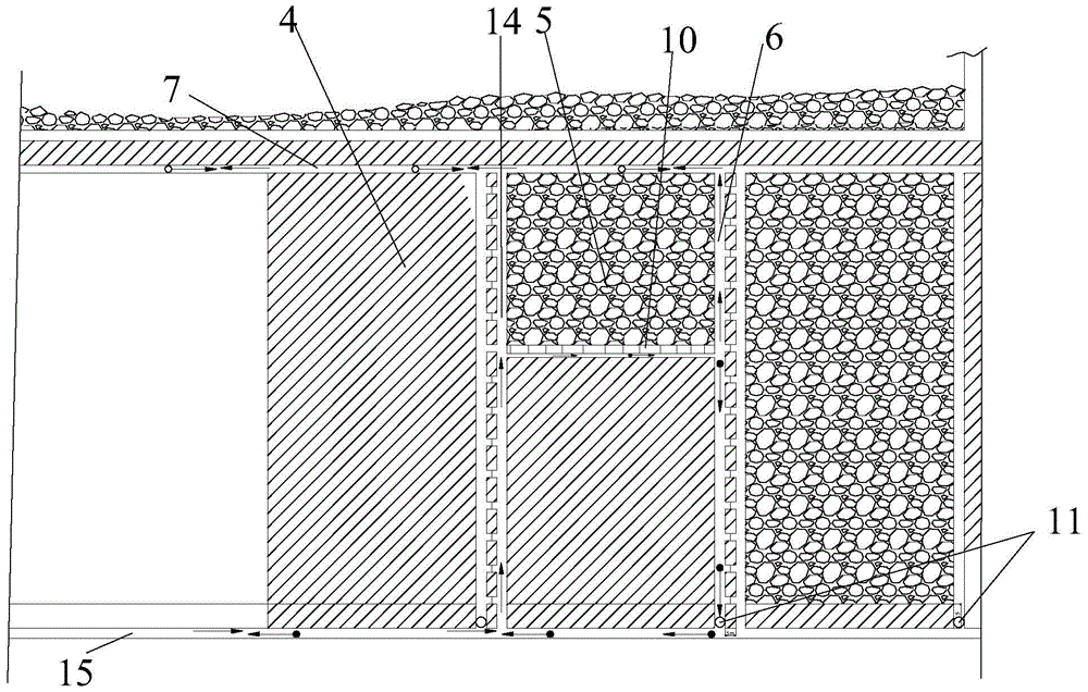 A Coal Mining Method for Downward Gangue Filling with Soft Cover Support in Steeply Inclined Coal Seam