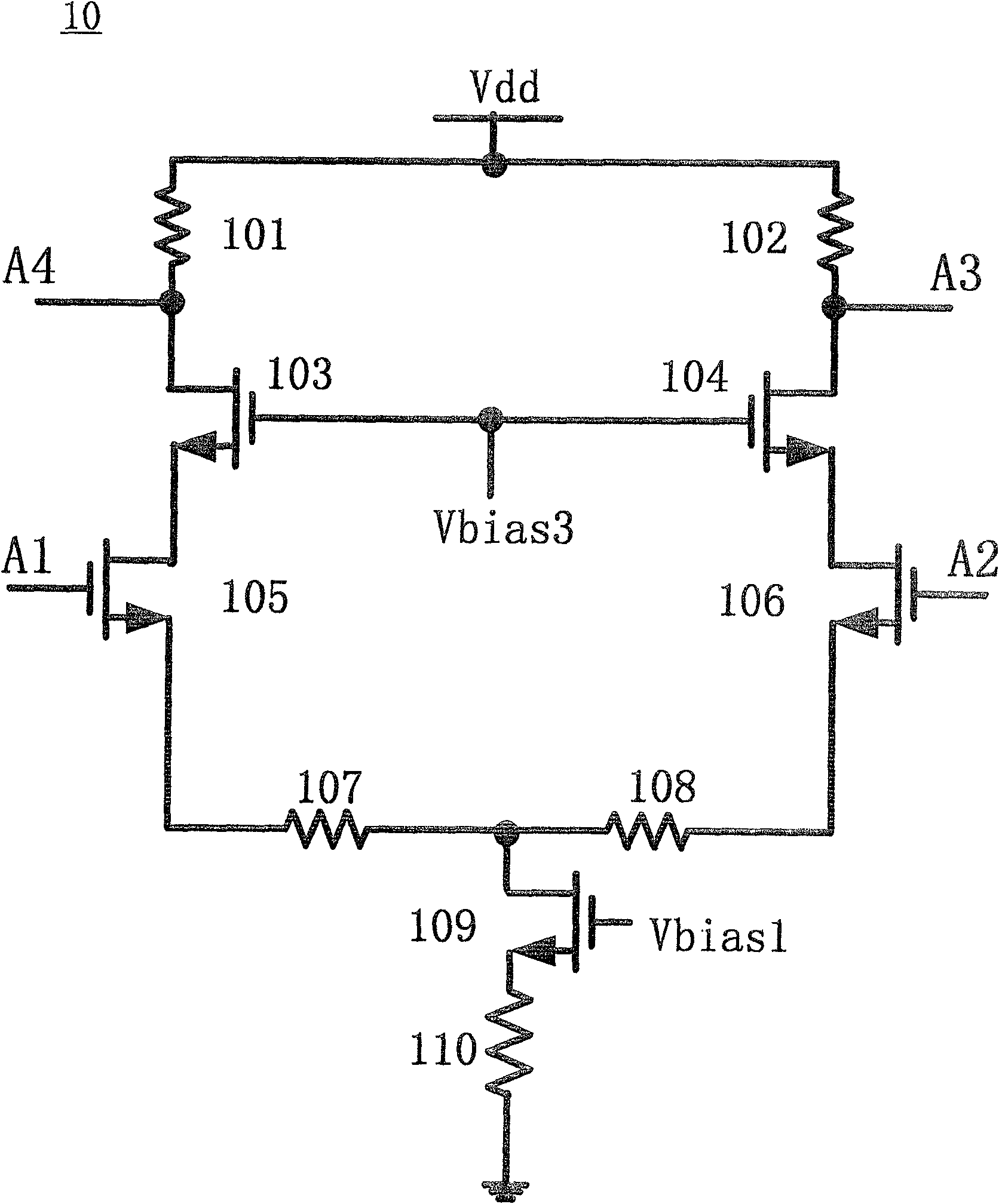 Wideband low noise amplifier