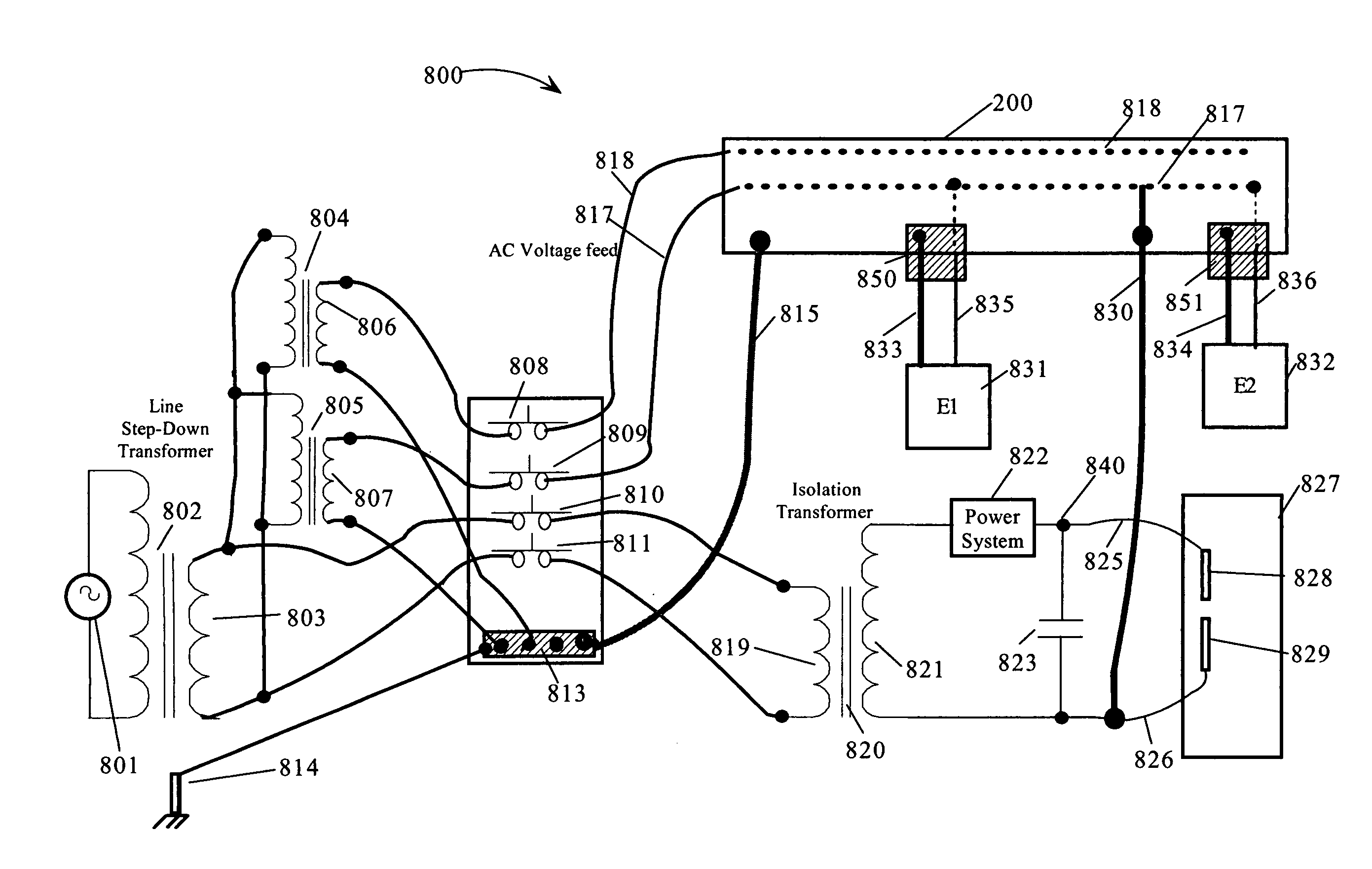 Method and system for signal and power distribution in a building housing a manufacturing process