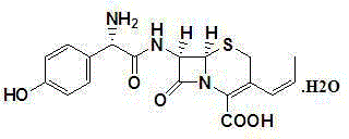 Synthesis method of cefprozil