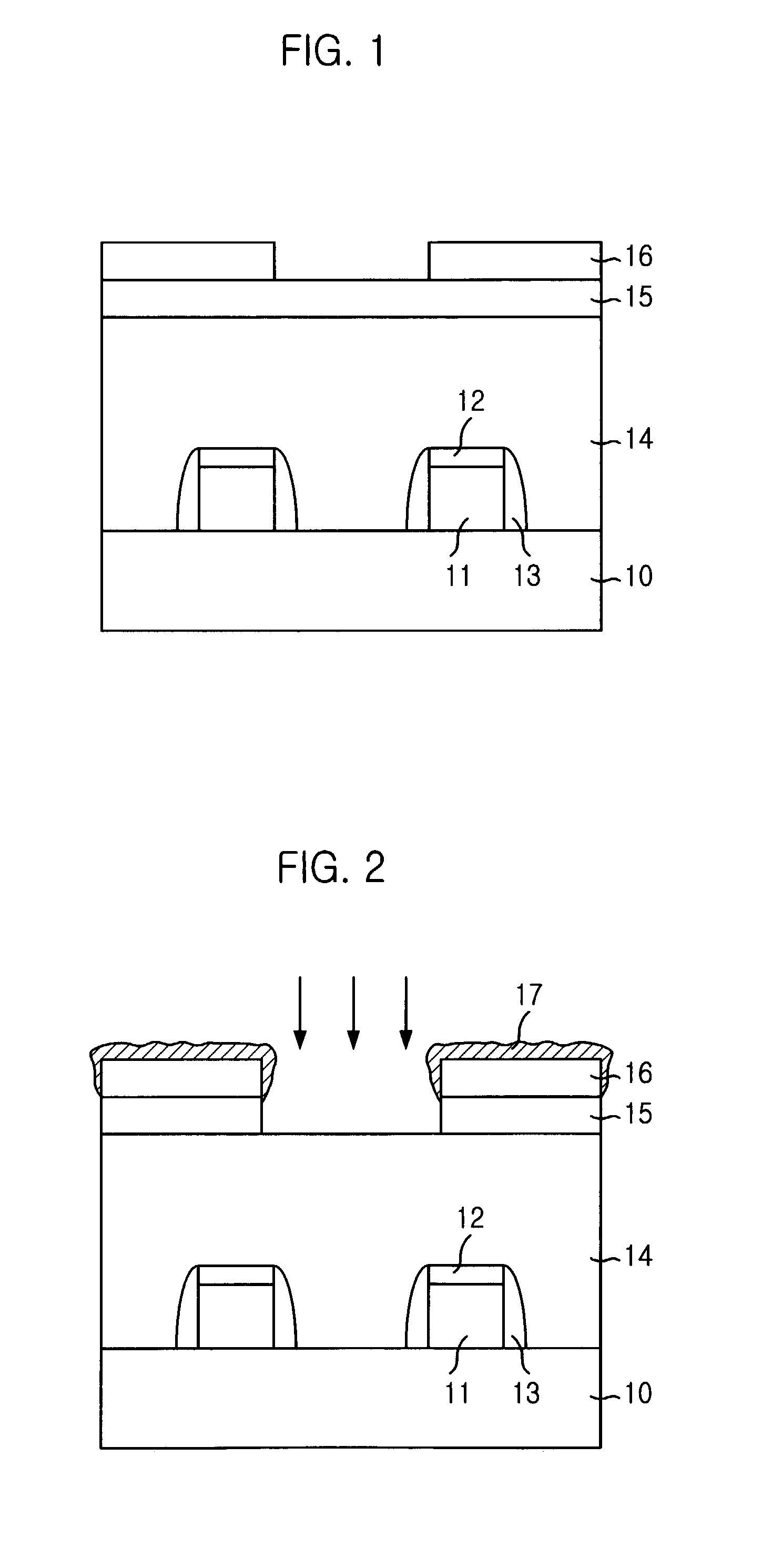Method for forming pattern using argon fluoride photolithography