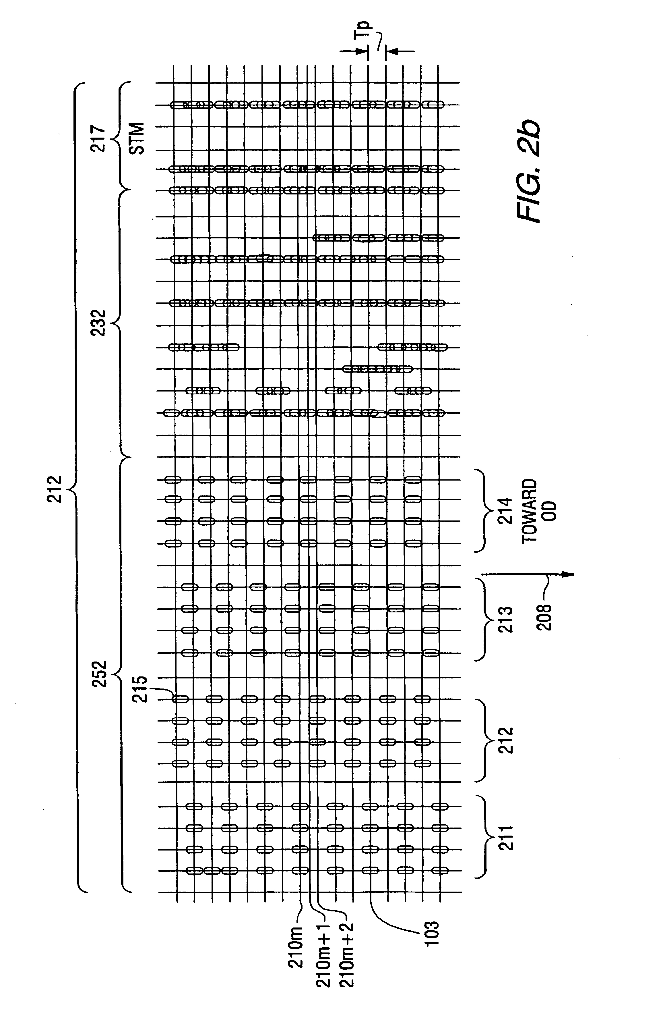 Laser assisted track width definition and radial control with magnetic recording
