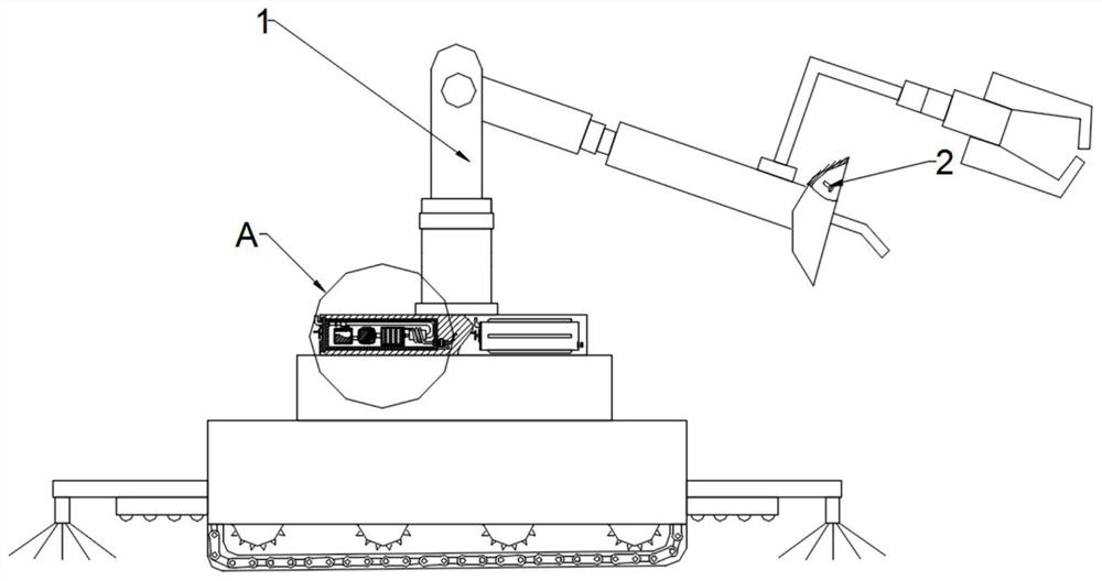 9-axis linkage welding robot with C-shaped cantilever structure