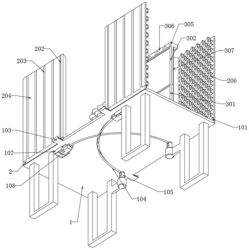 Building cost auxiliary device based on engineering construction