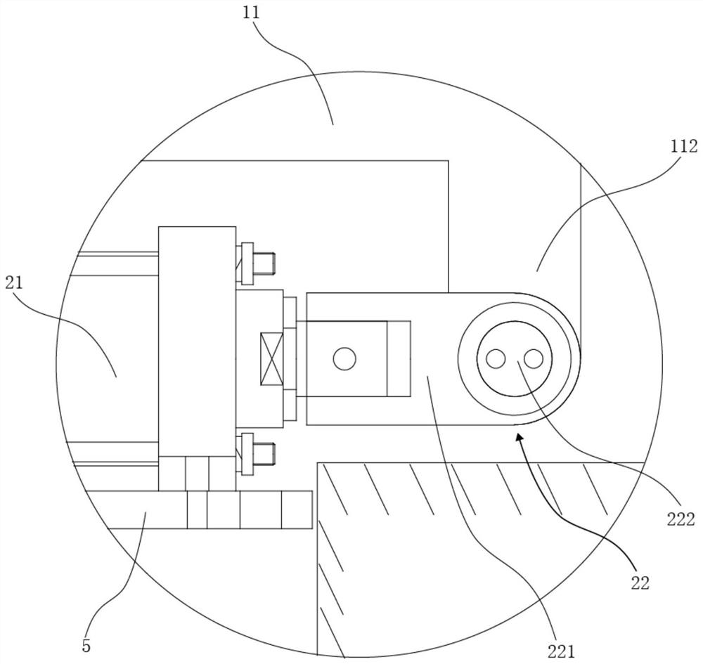 Locking device used for positioning trolley and seal head stamping equipment