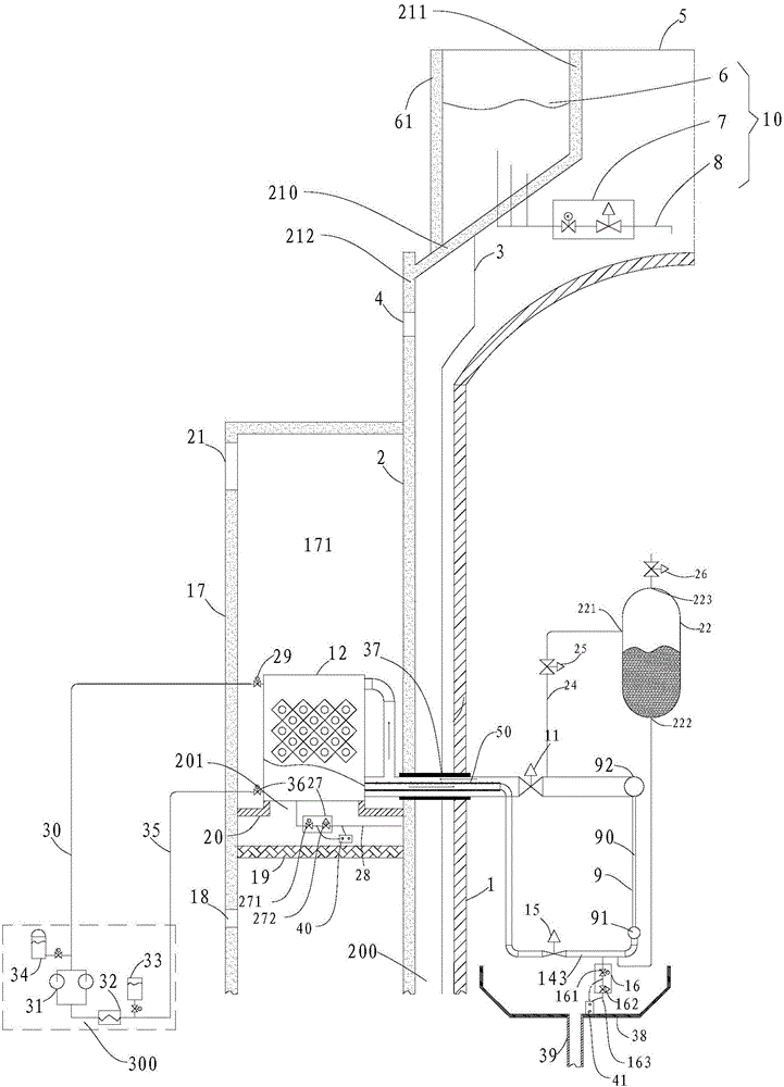 Passive containment heat removing-out system and pressurized water reactor