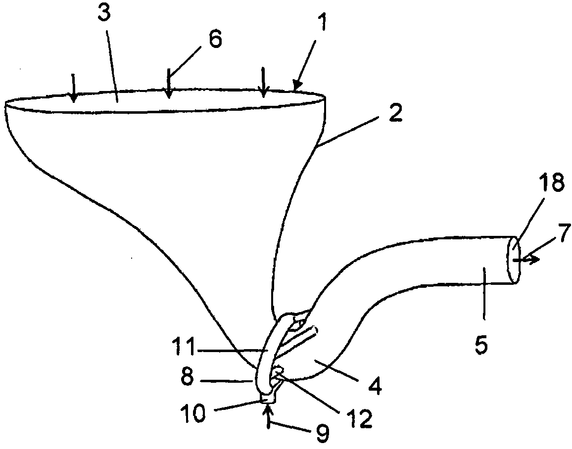 Flushing arrangement for WC, and method of operating such flushing arrangement