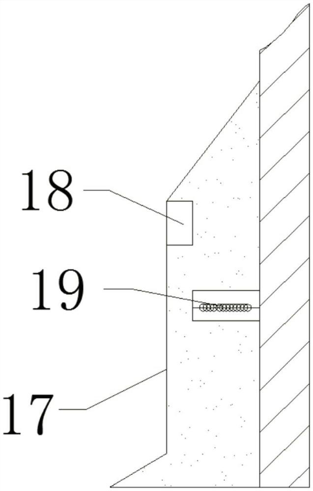 A kitchen sewage treatment device