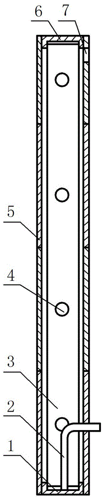 Non-formwork-removable lightweight interior partition wall panel and its integral grouting construction method