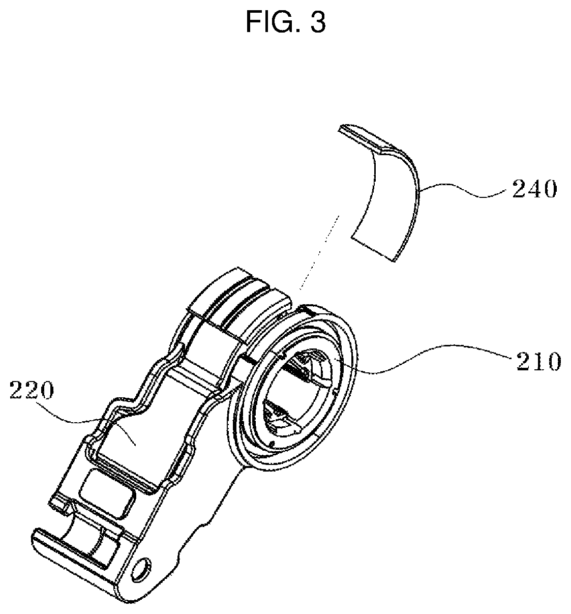 Acceleration pedal for vehicle