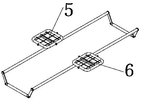 Medical bed for providing help for body turning
