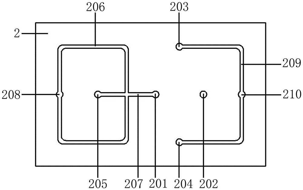 Micro-fluidic chip capable of producing two kinds of droplets including oil-water-oil droplets and water-oil-water droplets