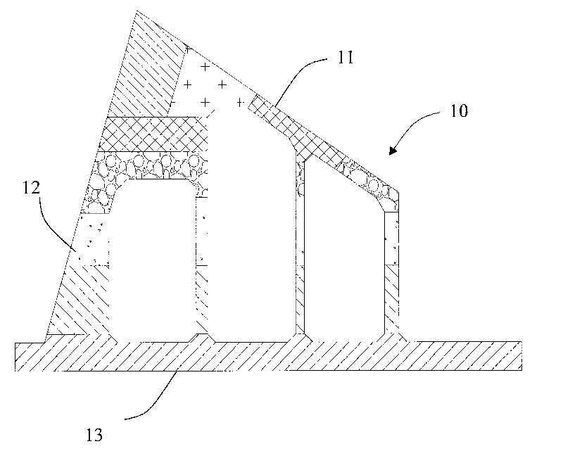 Construction method of large-volume original decorative large pier stud fair-faced concrete