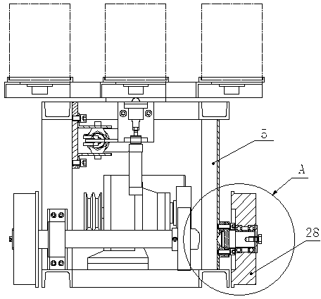 Pneumatic multi-station moving platform