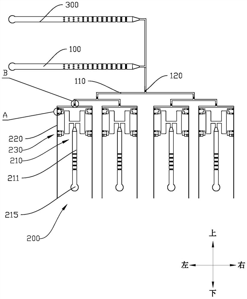 Micro-fluidic chip and method for printing single particles based on step-by-step pressurization